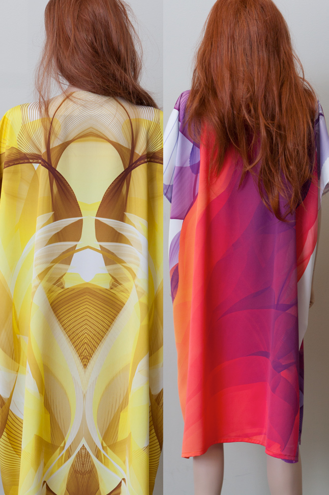 Inner Selfie textile print