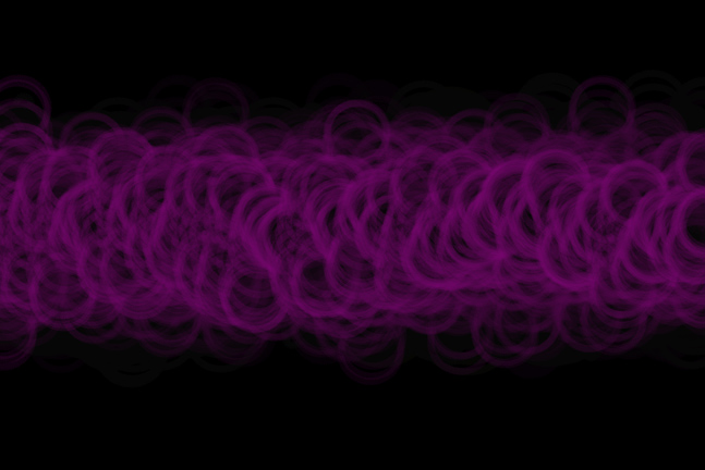 Another pattern of the sound reactive projection