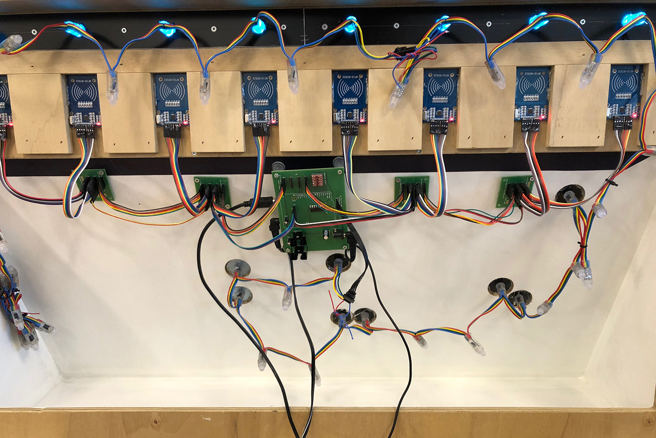 Under the hood of the 'Which port does the cargo come from?' installation